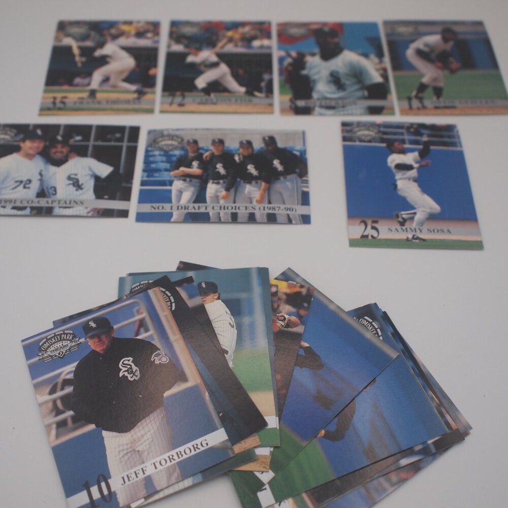 Kodak Vintage 1991 Chicago White Sox  Team Set Comiskey Park
